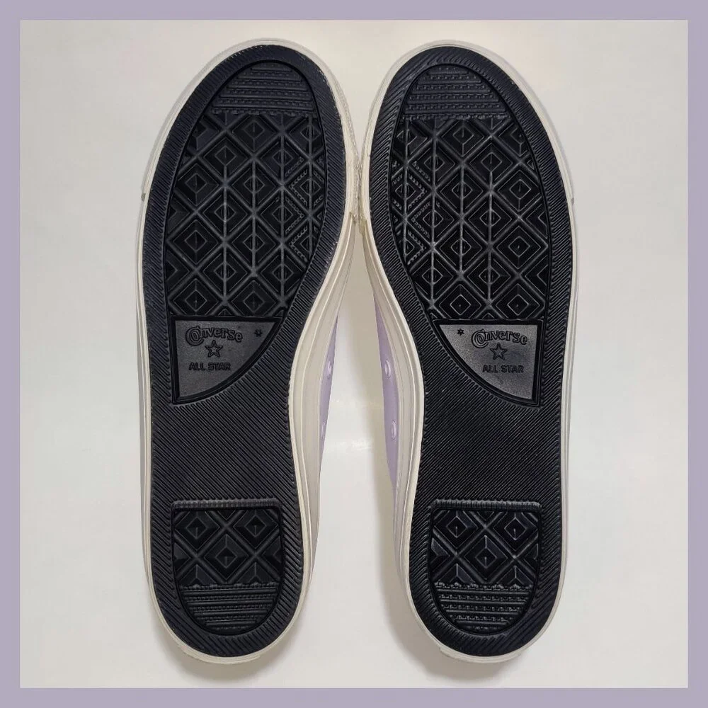 New Converse Chuck Taylor All Star CTAS Dainty Ox Sneakers Lavender Women's 8 - Picture 6 of 9